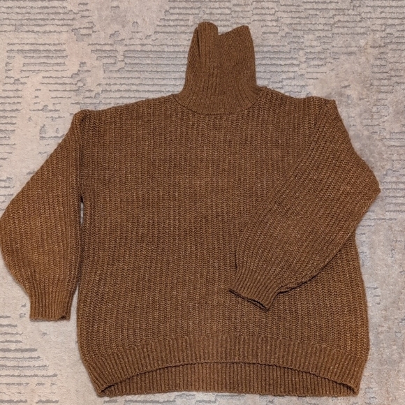 Old Navy Marled Shaker-stitch Tunic Length Knit Sweater - Picture 2 of 7